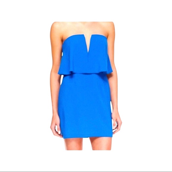 BCBGMaxAzria Dresses & Skirts - NWT BCBG MAX AZRIA Kate Mini Dress in Blue